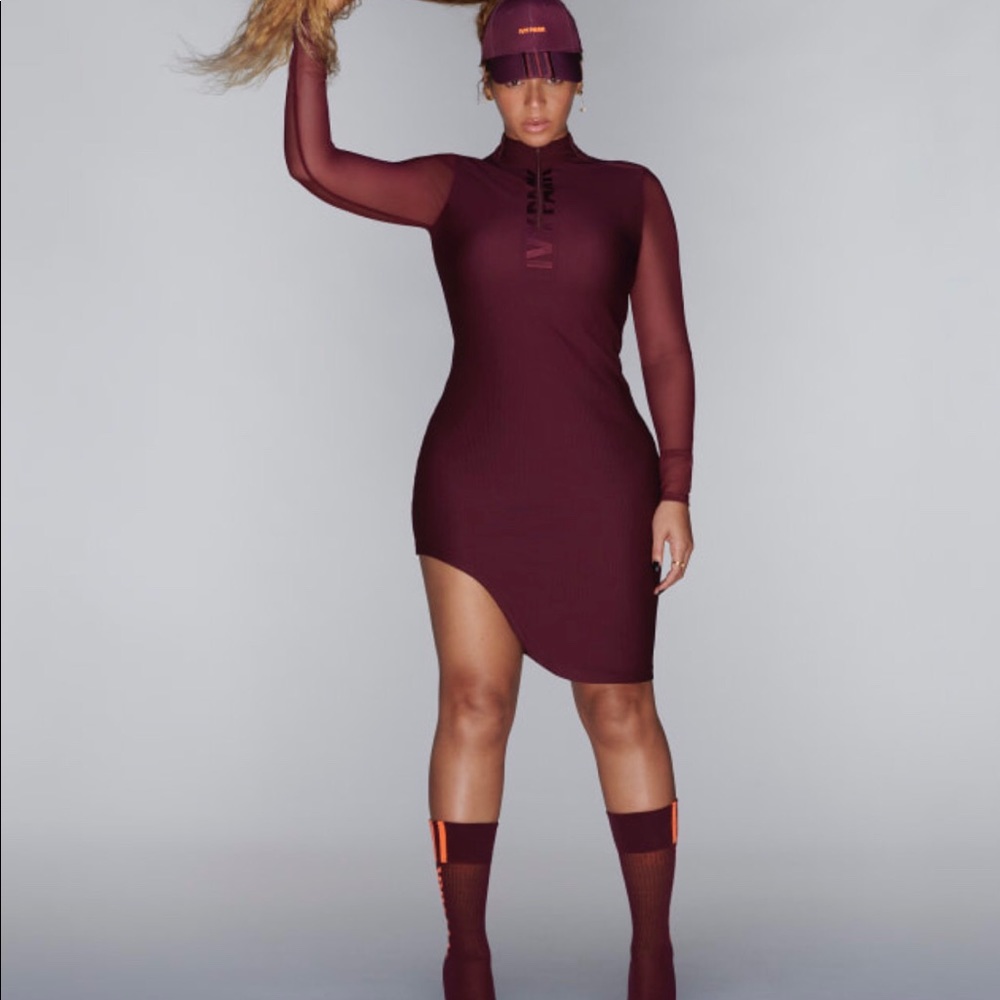 SOLD***ADIDAS x IVY PARK ASYMMETRICAL DRESS**SOLD